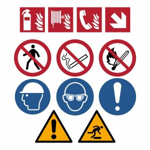 Знаки безопасности для стройплощадки